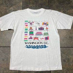 VTG 90’s Washington D.C. Experience Short Sleeve T-Shirt Size Large